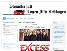 Tablet Screenshot of logenmittiskogen.se